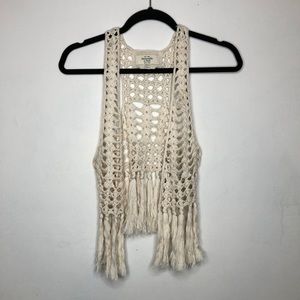 Boho Crochet Vest